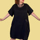 Transparente Zada Dress (Red, White, Black)