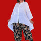 Transparente Hi Low Jacket With Side Tie
