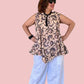 DTH 100% Cotton Voile Hankerchief Top