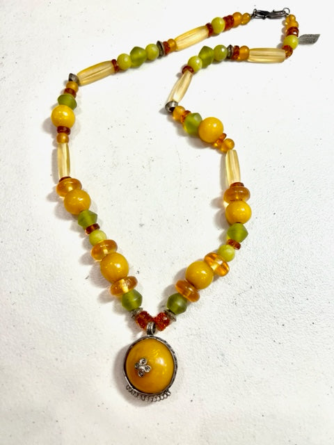African Beads and Amber