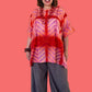 DTH 100% Cotton Voile Simple Top (Blue or Orange)