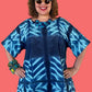 DTH 100% Cotton Voile Simple Top (Blue or Orange)