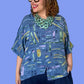 Transparente Vicki Top (Kiwi, Blue, or White)