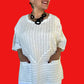 Cheyenne 100% Linen Striped Top