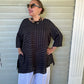 Cheyenne 100% Linen Striped Tunic
