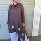 Cheyenne 100% Linen Porthole Top