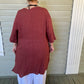 Cheyenne 100% Linen Crinkle Gauze Button Up Top