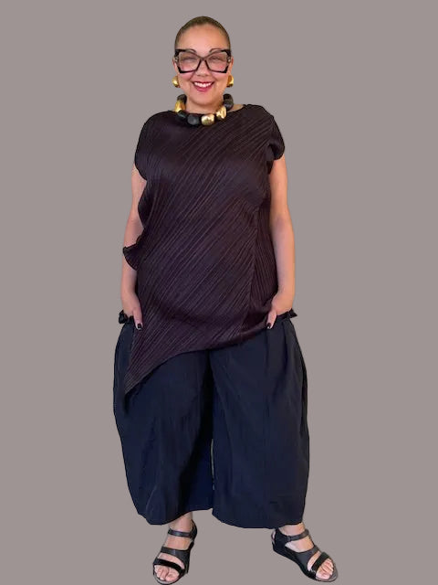 Vanite Couture Asymmetrical Tank (Yellow, Blue, Black)