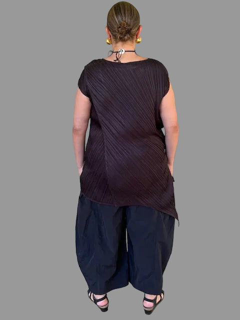 Vanite Couture Asymmetrical Tank (Yellow, Blue, Black)