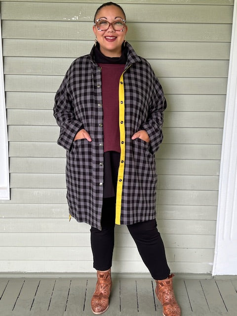 Gerties Flannel Checkered Duster