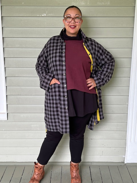 Gerties Flannel Checkered Duster