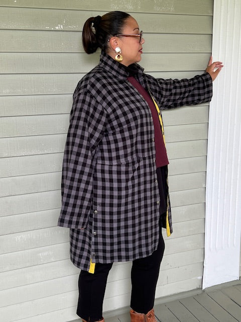 Gerties Flannel Checkered Duster