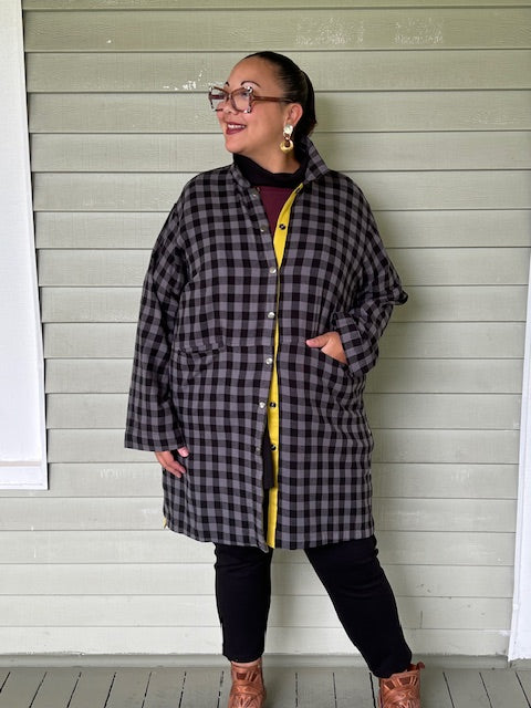 Gerties Flannel Checkered Duster