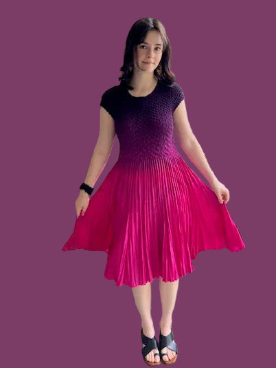 Vanite Couture Rose Ombre Dress