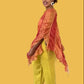 DTH Silk Cotton Poncho (Sherbet)