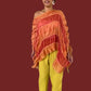 DTH Silk Cotton Poncho (Sherbet)