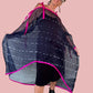 Dth 100% Hand Dyed  Silk Organza Overlay