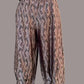 Dth 100% Silk Pleated Hem Pants