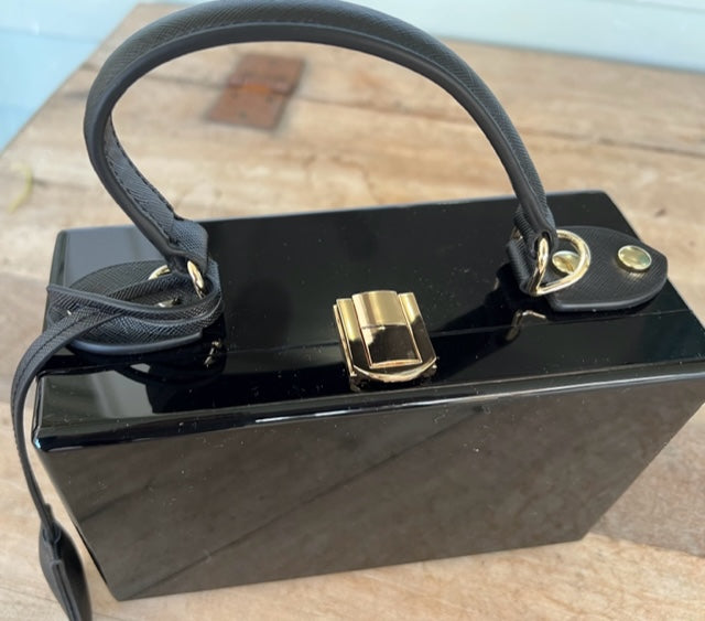 Small Black Suitcase Bag