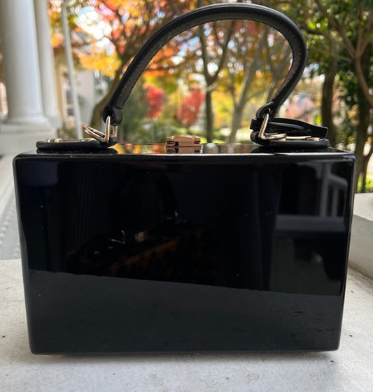 Small Black Suitcase Bag
