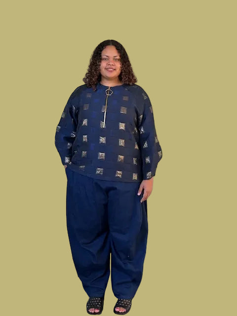 IC Collection Zip Front Tunic