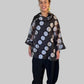 Sheer Hi-Lo Polka Dot Tunic Top