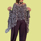 Dth 100% Silk Chiffon Poncho