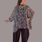 Dth 100% Silk Chiffon Baby Doll Top