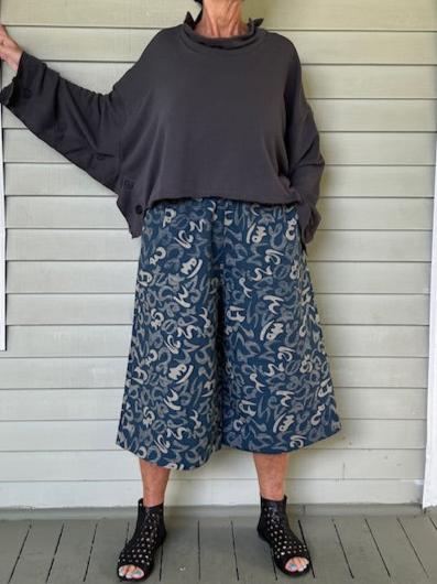 DTH Japanese Linen Cropped Pants