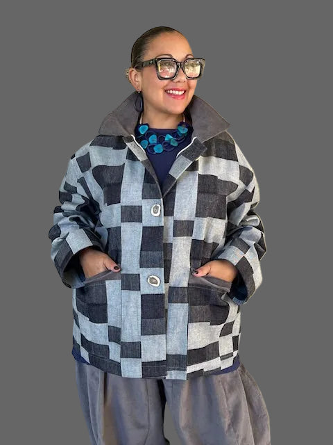 Dth 100% Maya Jacket (Block-Check)