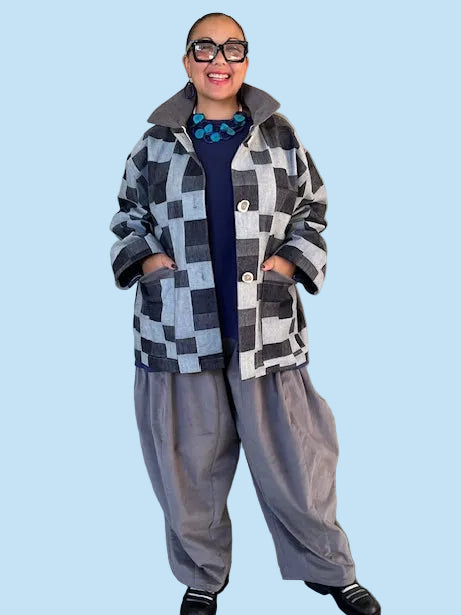 Dth 100% Maya Jacket (Block-Check)