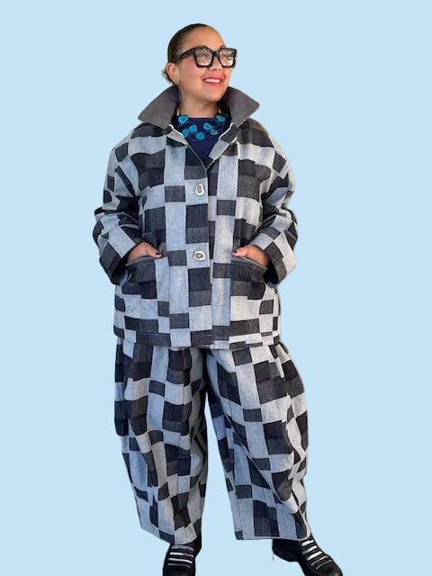 Dth 100% Maya Jacket (Block-Check)