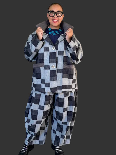 Dth 100% Maya Jacket (Block-Check)