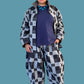 Dth 100% Cotton Seamed Pants (Block-Check)