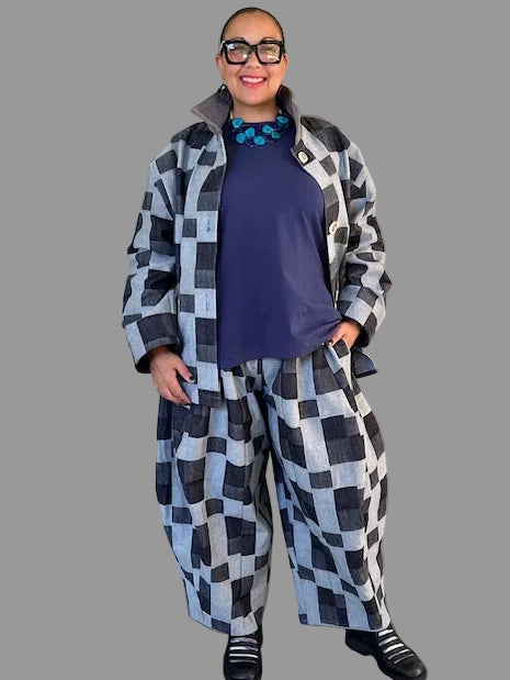 Dth 100% Maya Jacket (Block-Check)