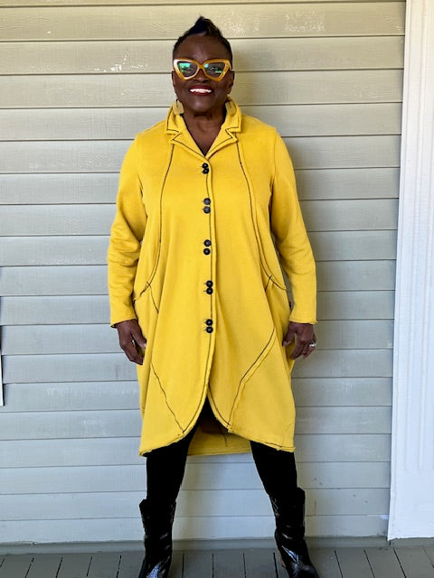 Cheyenne Comfy Cotton Coat Dress