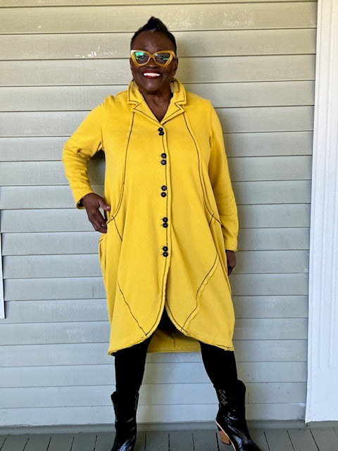 Cheyenne Comfy Cotton Coat Dress