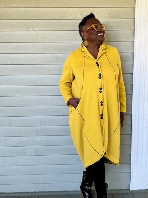 Cheyenne Comfy Cotton Coat Dress