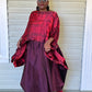 DTH 100% Hand Dyed Silk Ruby Red Top