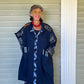 DTH Blue Denim Coat with Patches