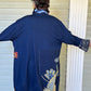 DTH Blue Denim Coat with Patches