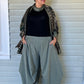 100% Cotton Corduroy Pants (Black, Sage or Mustard)