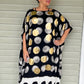 Multidimension Polka Dot kaftan