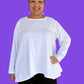 Gerties Long Angel Top - (Peacock, Red Zinc, Sienna, Midnight, Black, Amber or White)