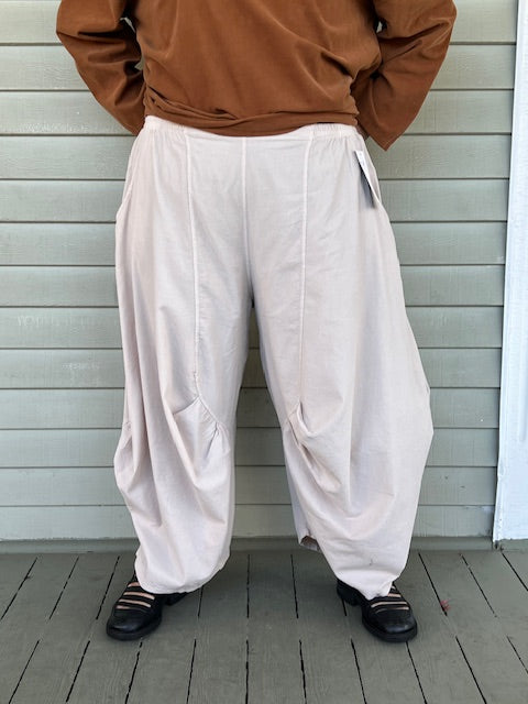 100% Cotton Side Panel Corduroy Pants (Black, Gray, Navy Light blue, or Mustard)