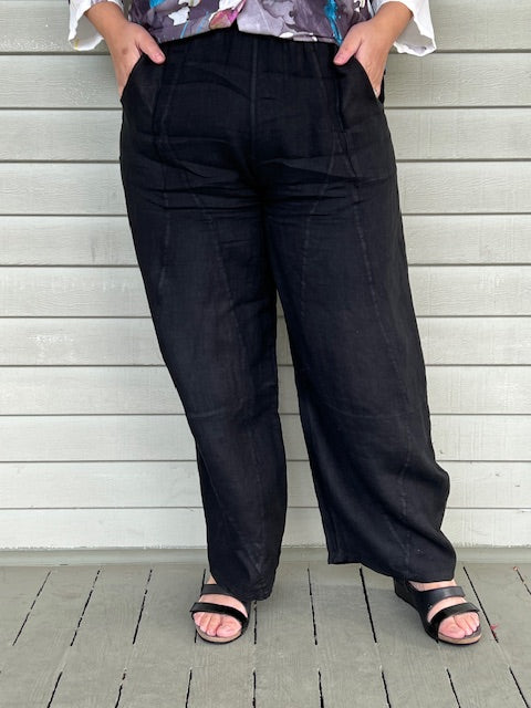 Linen Front Pocket Pants