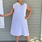 100% White  Linen Dress