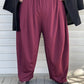 DTH  Ponte Seamed Pants (Wine)