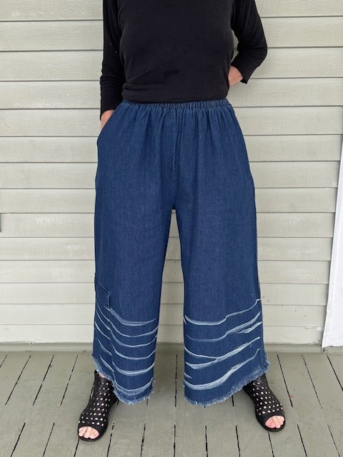 Vanite Cuture Blue Denim Pants