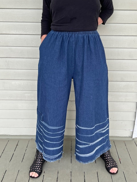 Vanite Cuture Blue Denim Pants